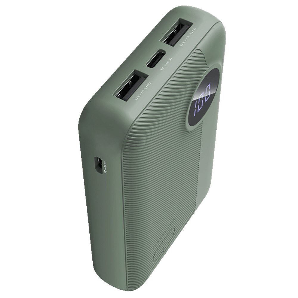 Power bank Rock "P75" - 10000 mAh - zelen