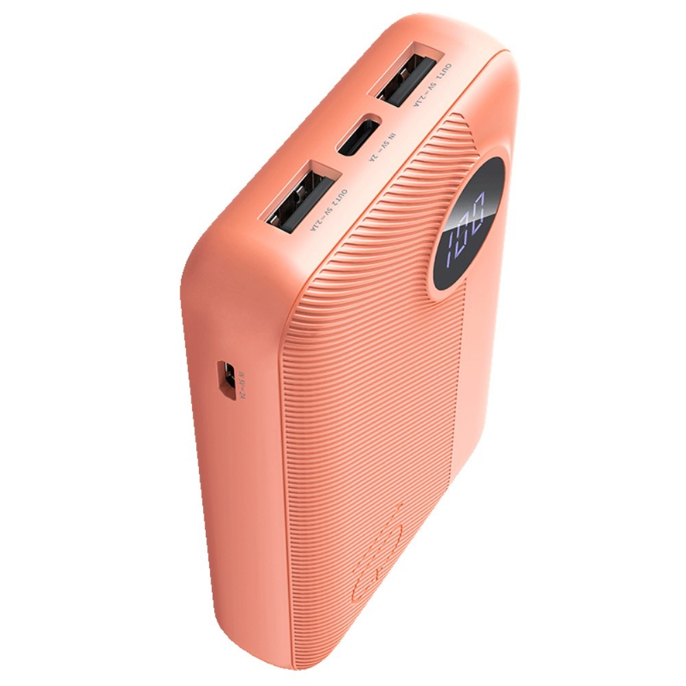 Power bank Rock "P75" - 10000 mAh - oranžen