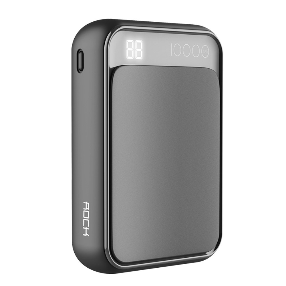 Power bank Rock "P63 Mini" - 10000 mAh - črn