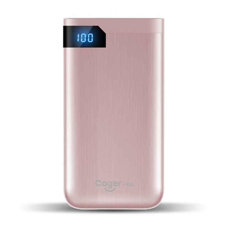 Power bank Cager "S100" - 10000 mAh - roza