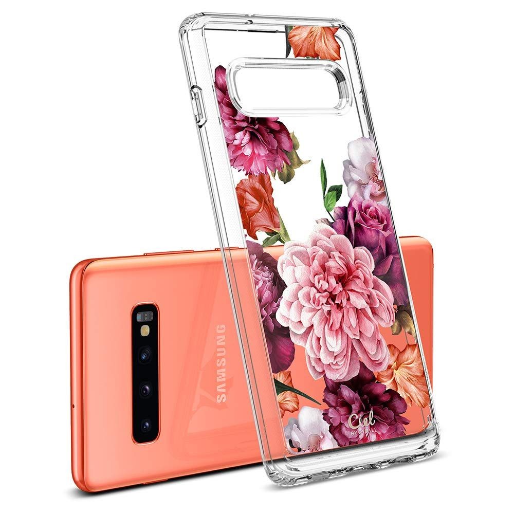 Ovitek Spigen "Ciel" za Samsung Galaxy S10 - rose floral