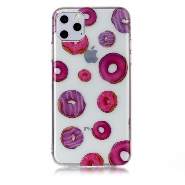 TPU gel ovitek "Doughnuts" za iPhone 11 Pro Max