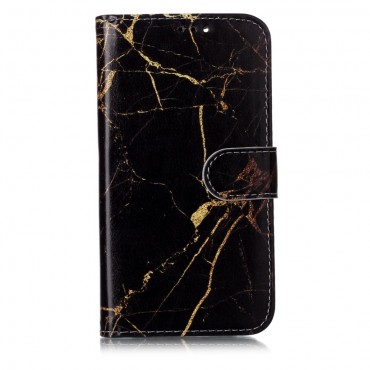 Modni etui "Marble" za iPhone 11 Pro - črn