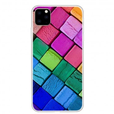 TPU gel ovitek "Squares" za iPhone 11 Pro Max