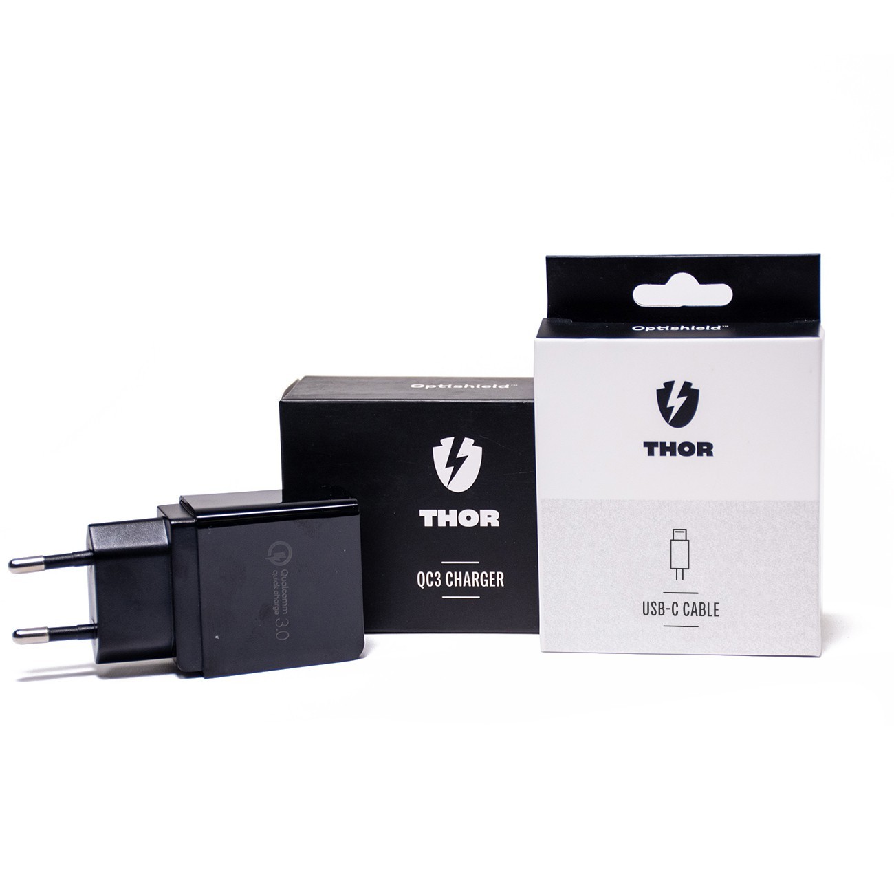 Komplet kabla in stenskega adapterja Optishield® THOR