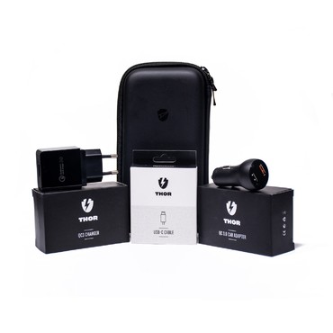 Komplet kabla, avtopolnilca in stenskega adapterja Optishield® THOR