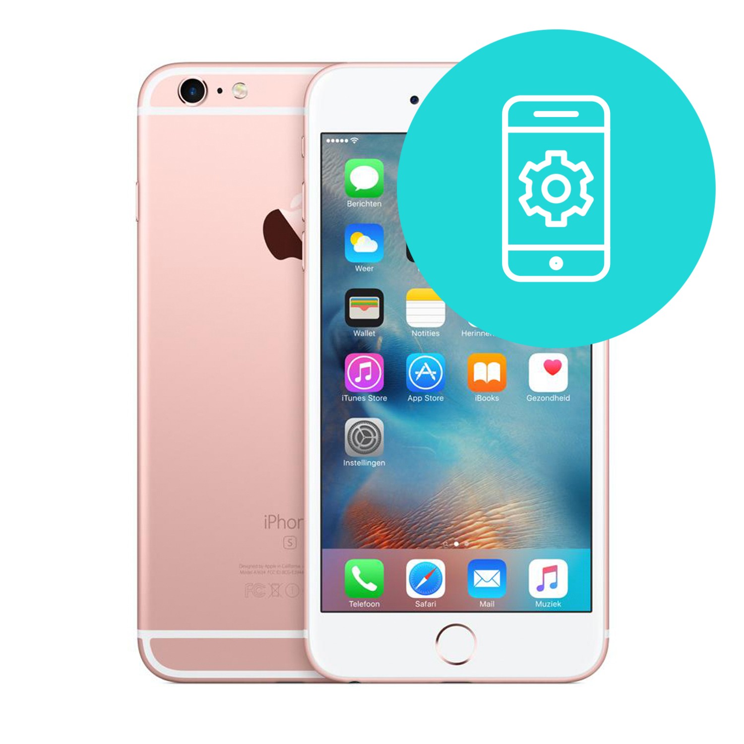 Sistemska ponastavitev za iPhone 6s Plus