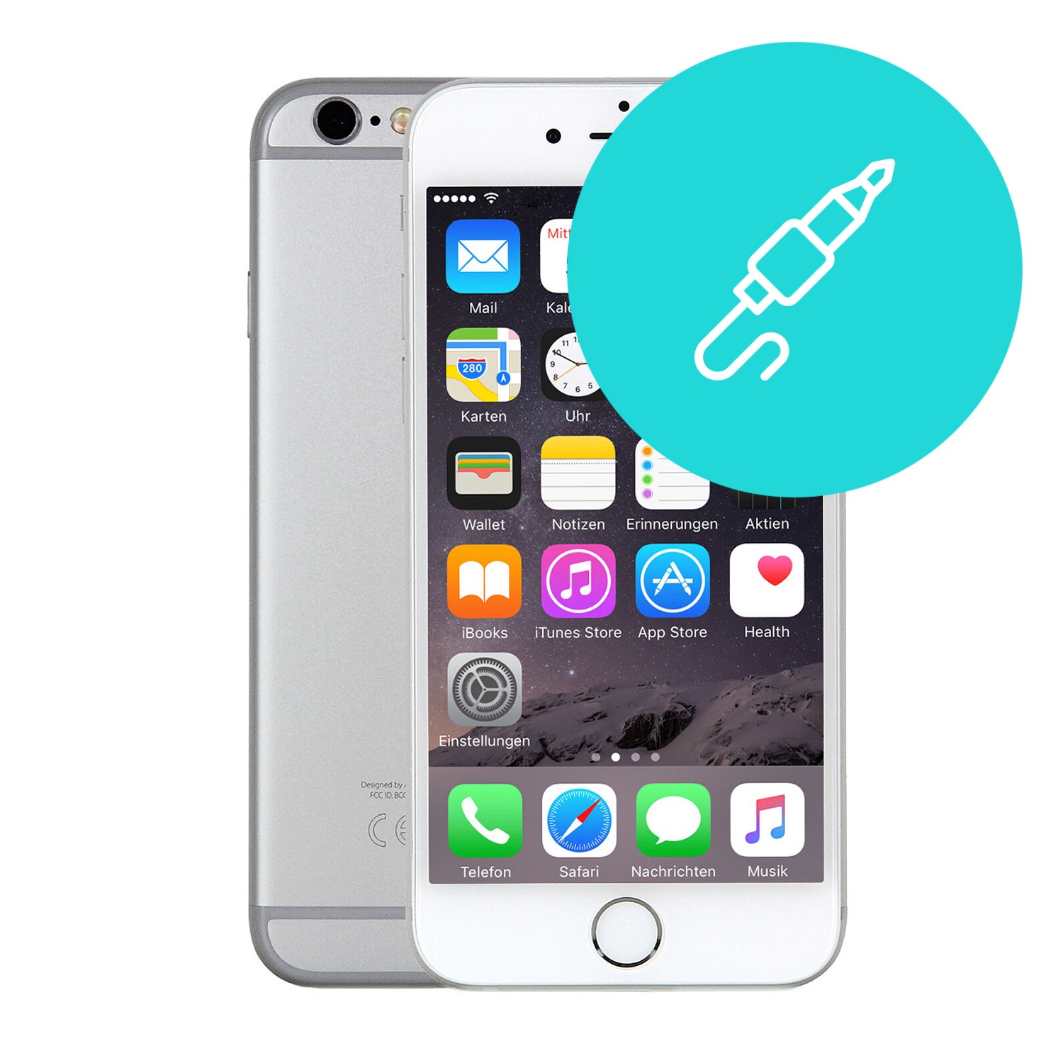 Servis vhoda za slušalke za iPhone 6