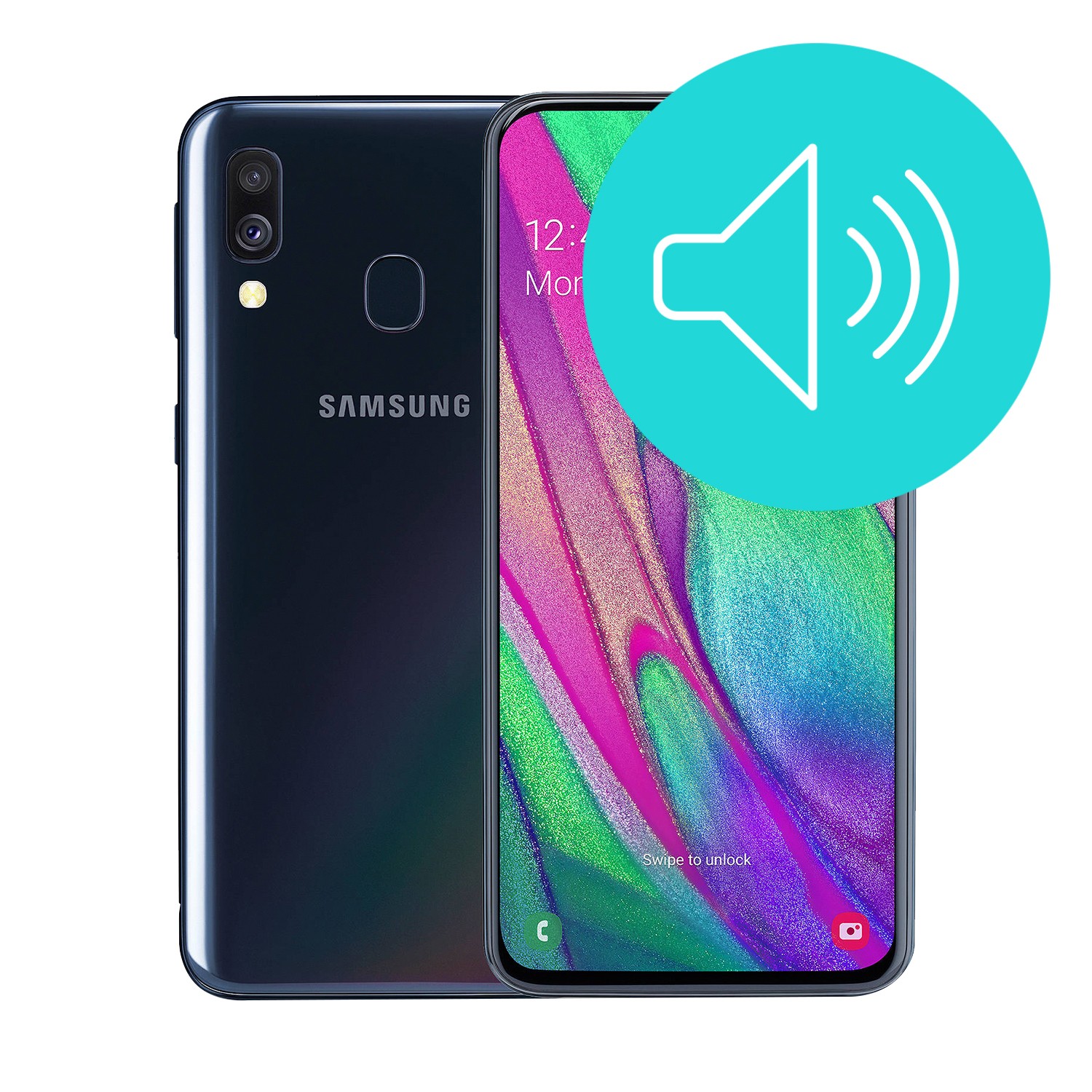 Servis zvočnika za Samsung Galaxy A40