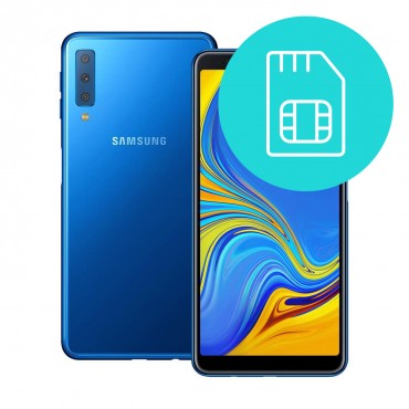 Servis reže za SIM kartico za Samsung Galaxy A7 2018