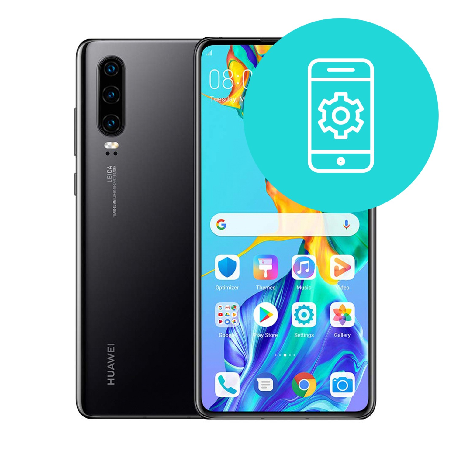 Sistemska ponastavitev za Huawei P30