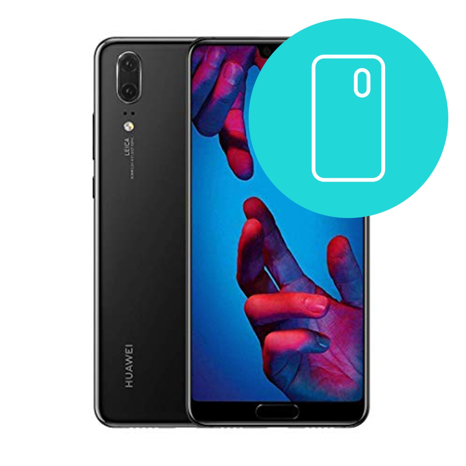 Menjava zadnjega pokrova za Huawei P20