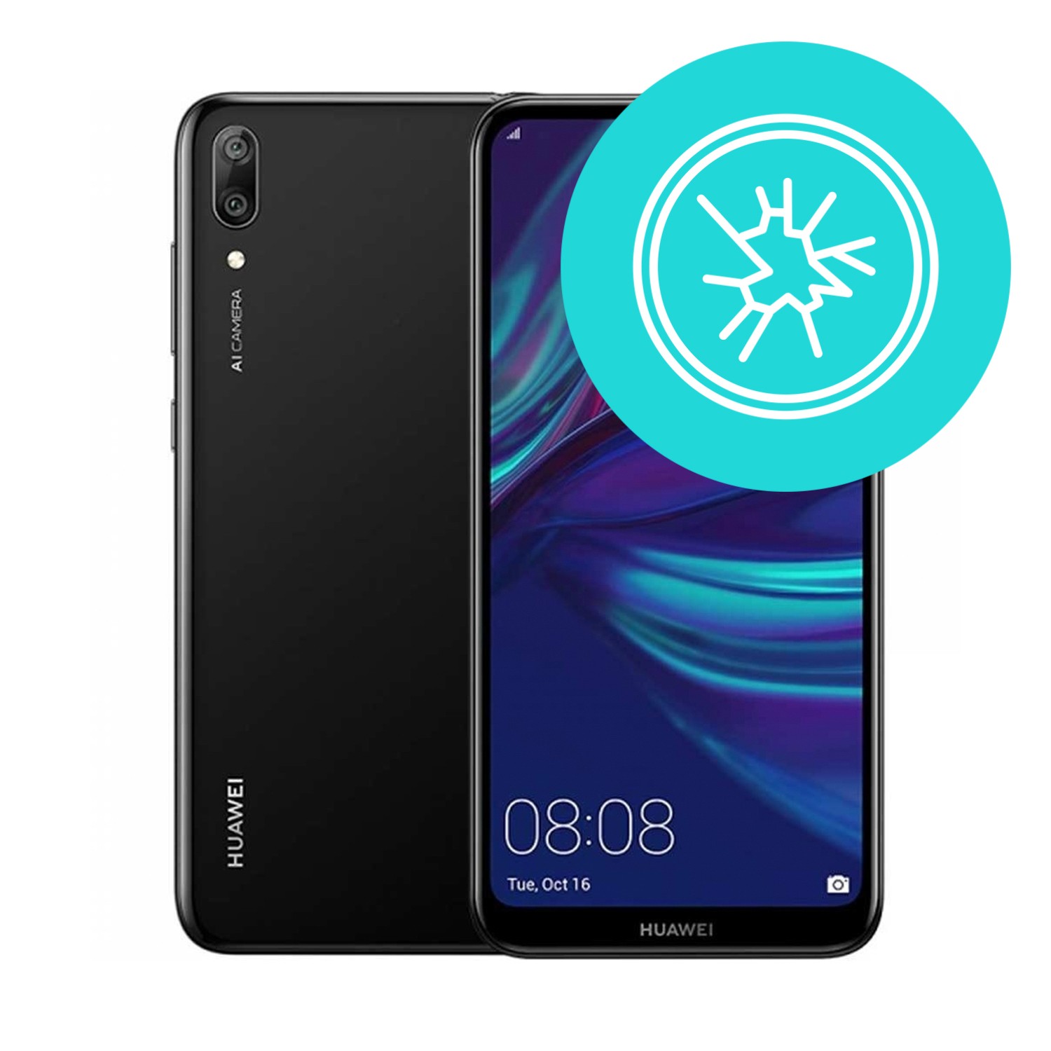 Servis stekla kamere za Huawei Y7 2019