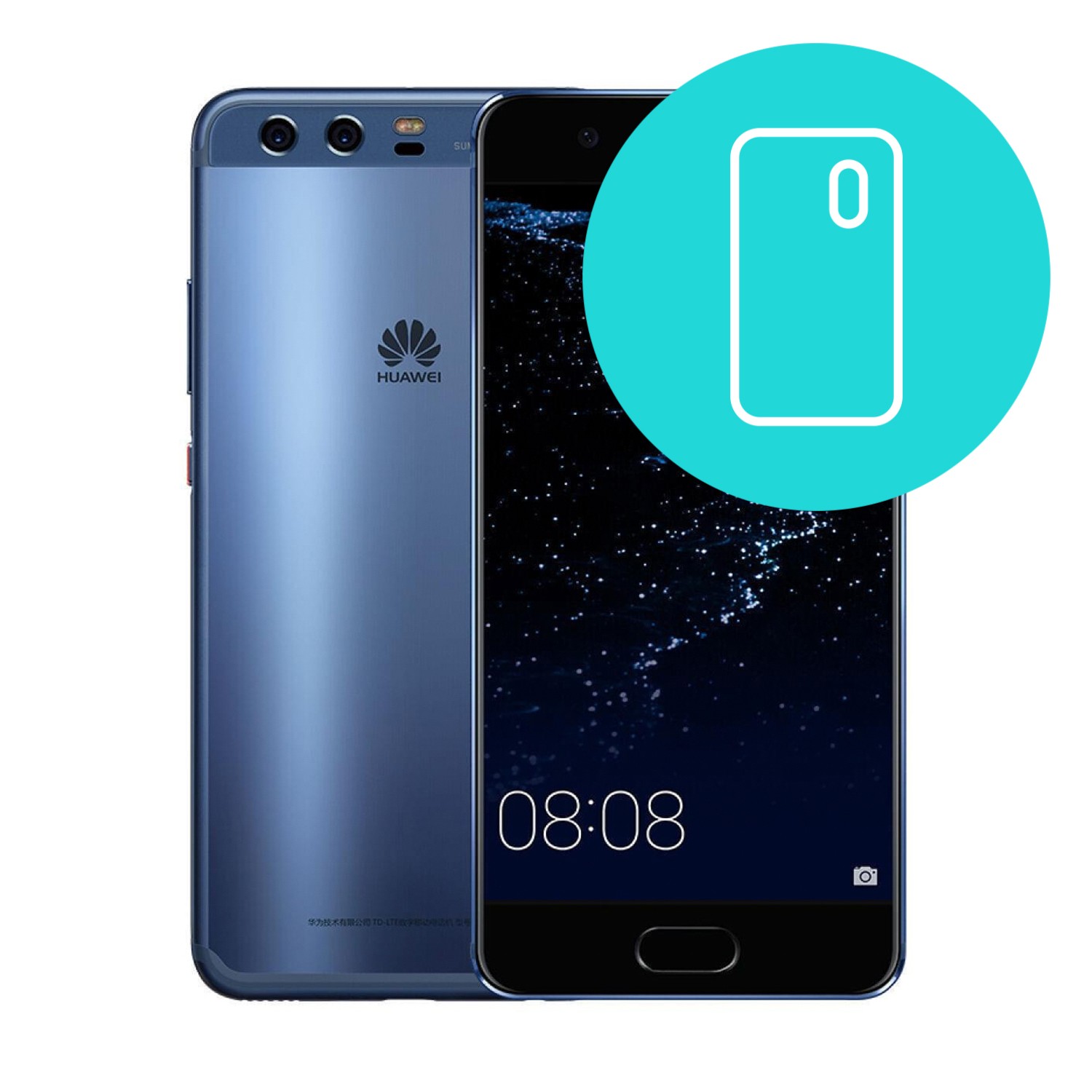 Menjava zadnjega pokrova za Huawei P10