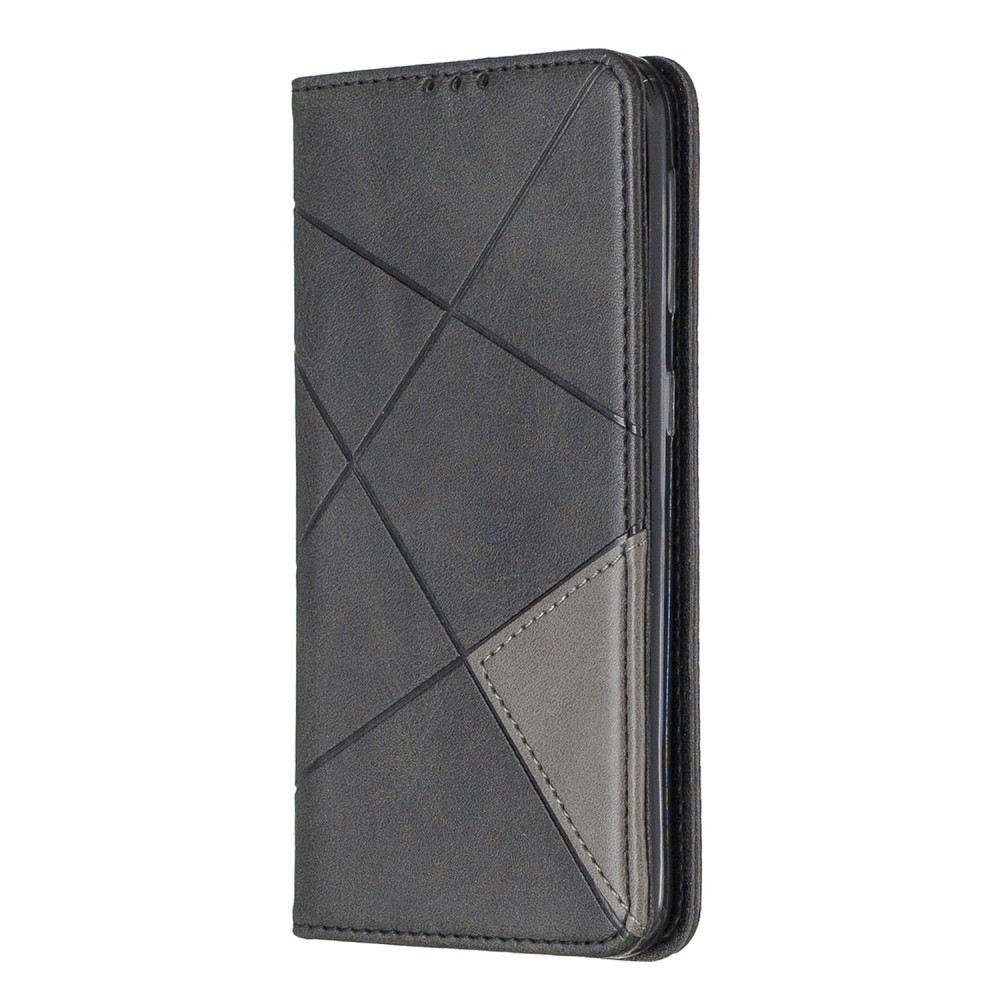 Eleganten etui "Shatter" za Samsung Galaxy A20e - črn