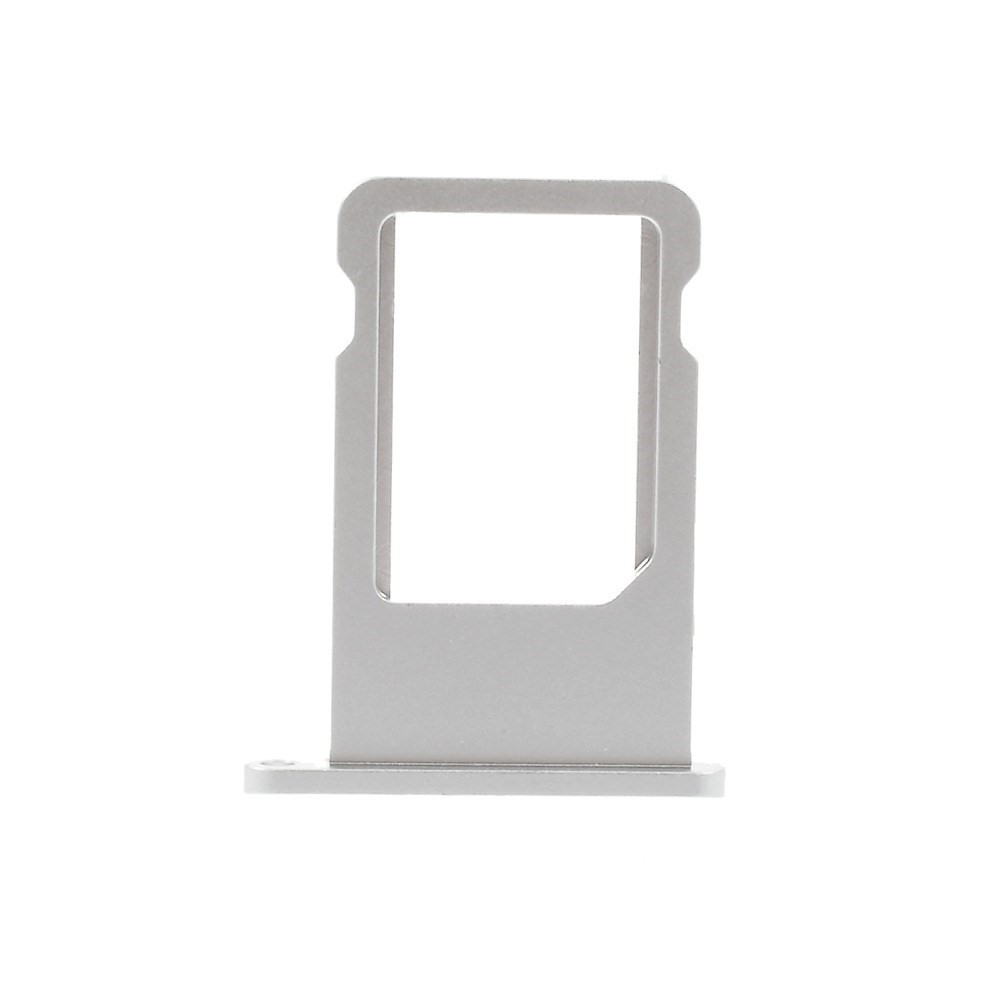 Nosilec za SIM kartico za iPhone 6 Plus - srebrn - AA kakovost