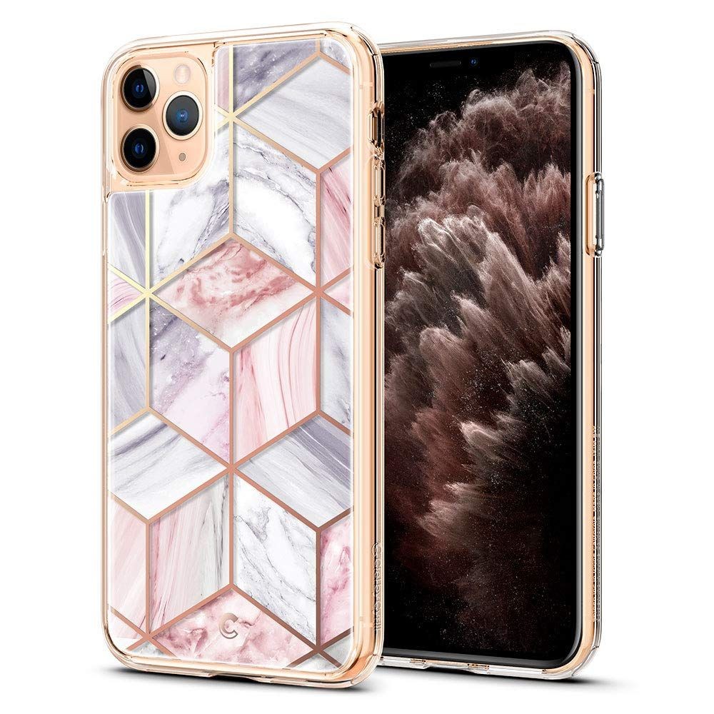 Ovitek Spigen "Ciel Etoile" za iPhone 11 Pro - pink marble