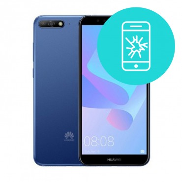Menjava ekrana in stekla za Huawei Y5 Prime 2018