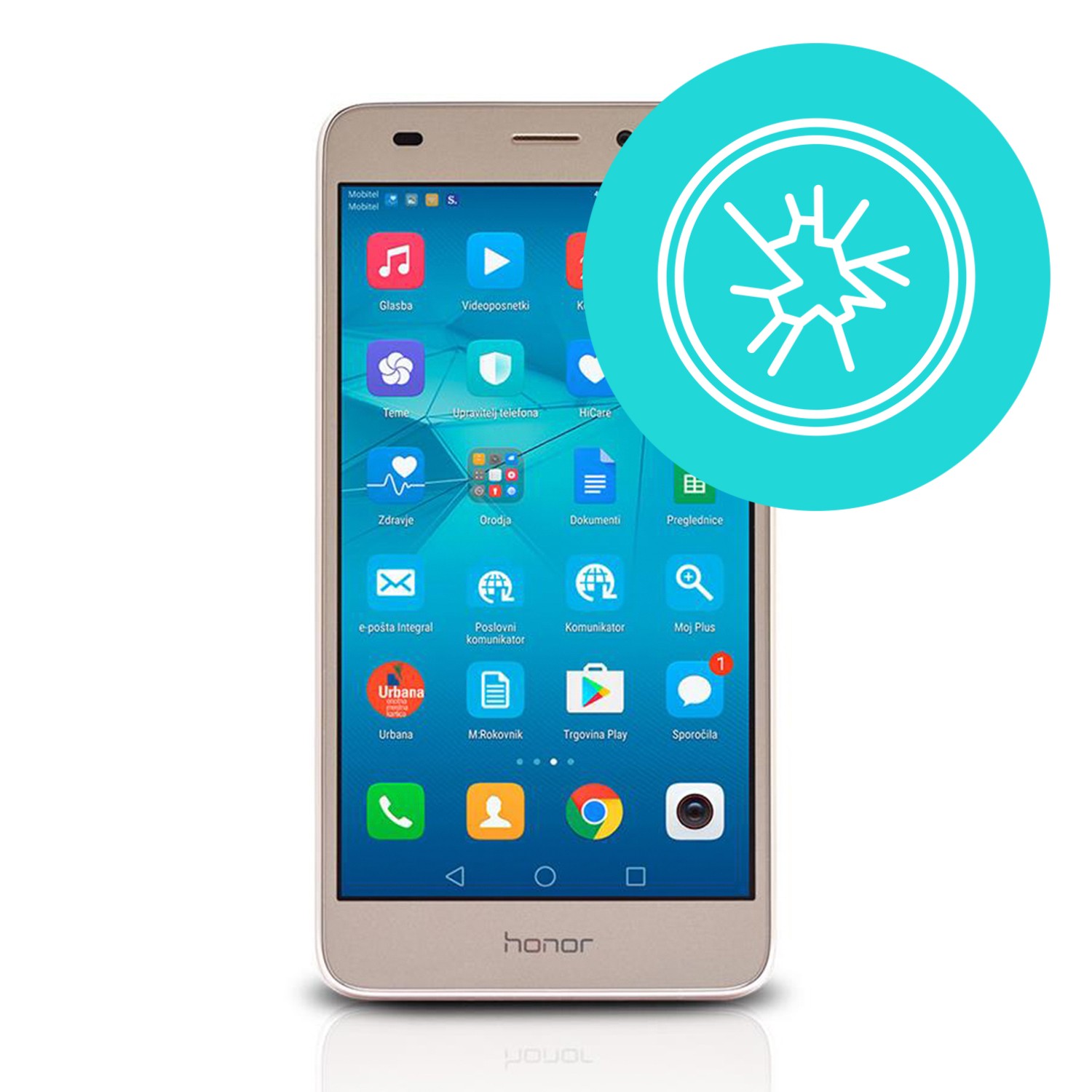 Servis stekla kamere za Huawei Honor 7 Lite