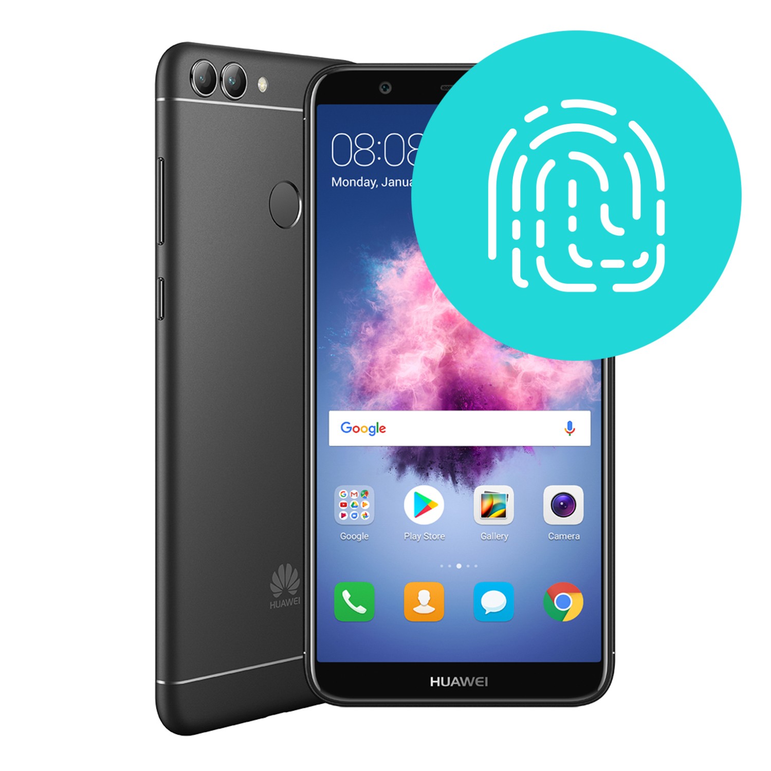 Servis senzorja prstnega odtisa za Huawei P Smart