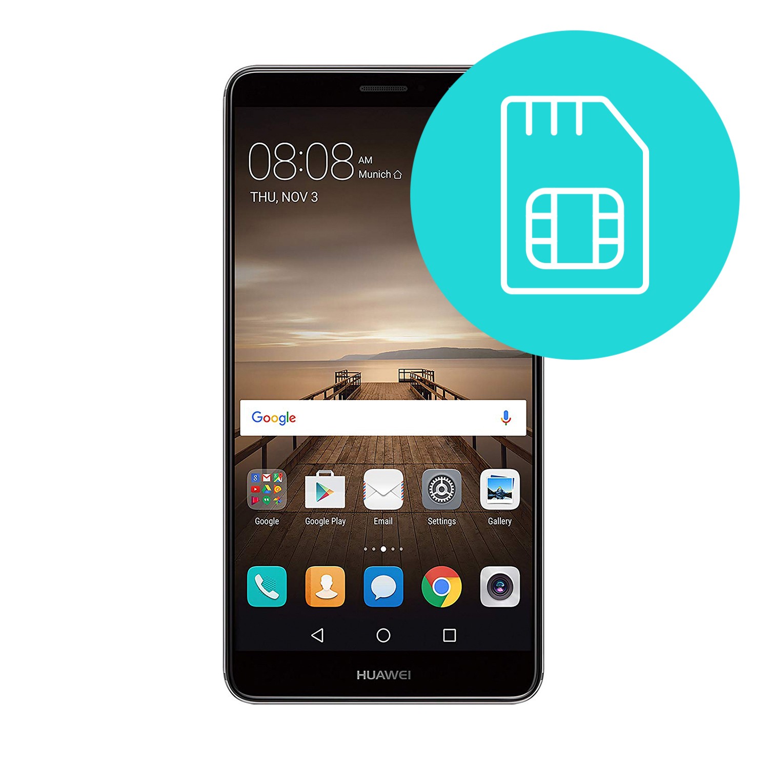 Servis reže za SIM kartico za Huawei Mate 9