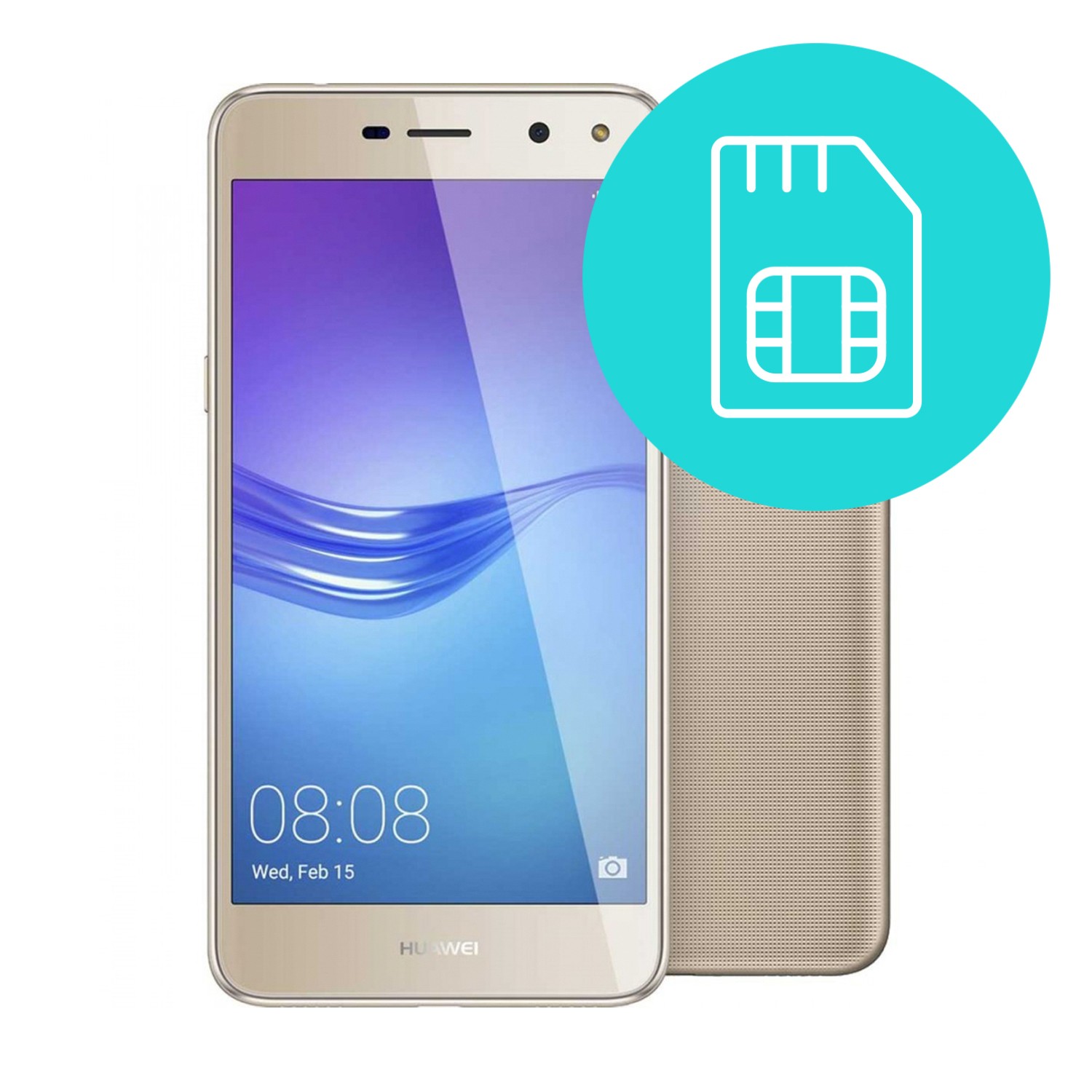 Servis reže za SIM kartico za Huawei Y6 2017