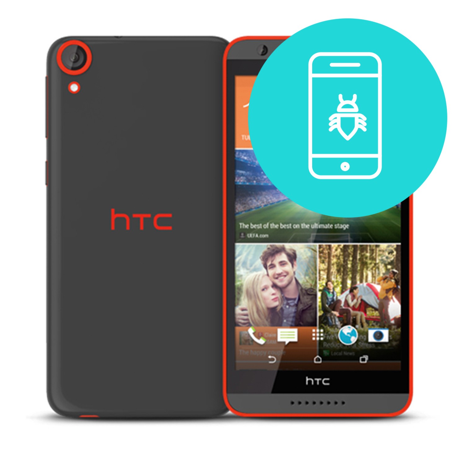Odprava programskih napak za HTC Desire 820 Dual