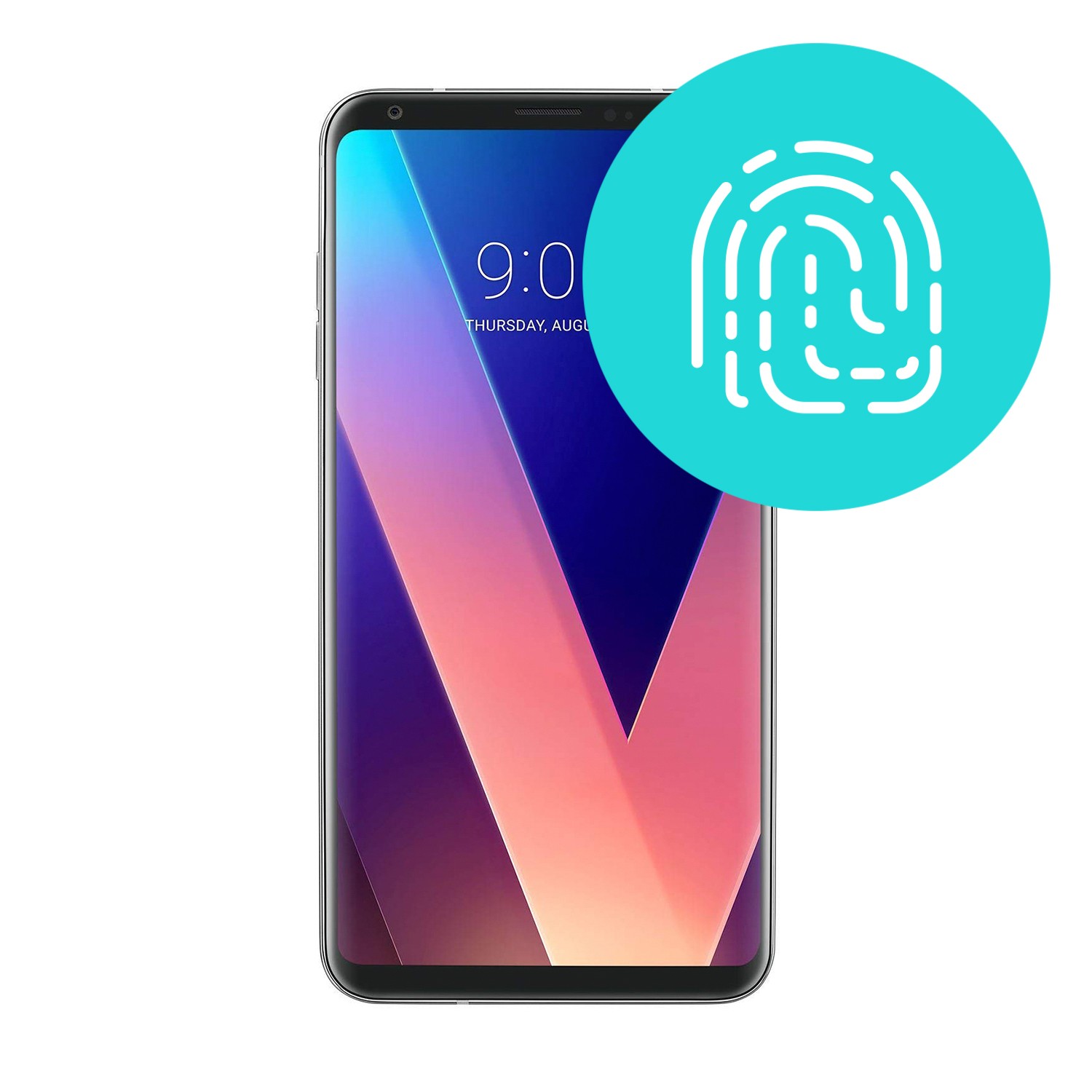 Servis senzorja prstnega odtisa za LG V30