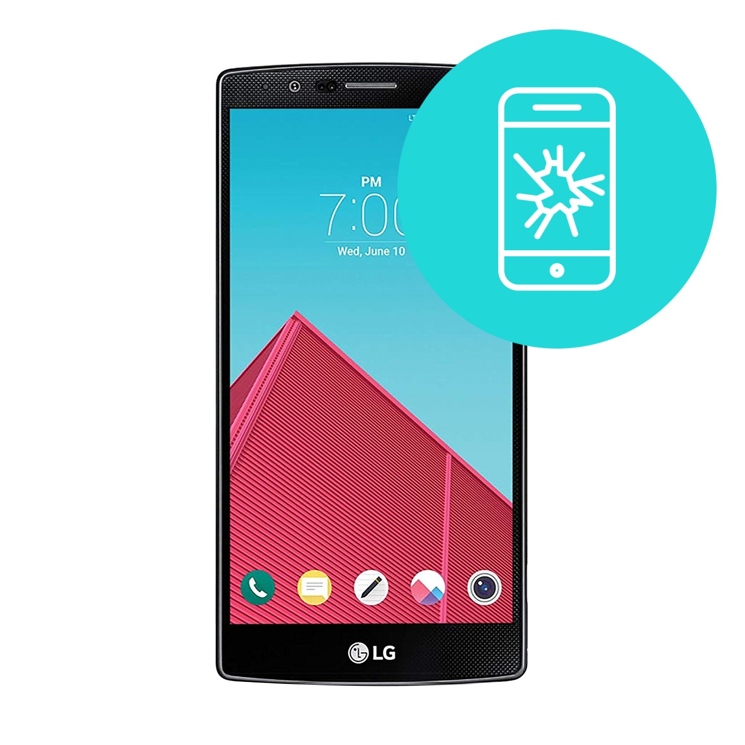 Menjava ekrana in stekla za LG G4
