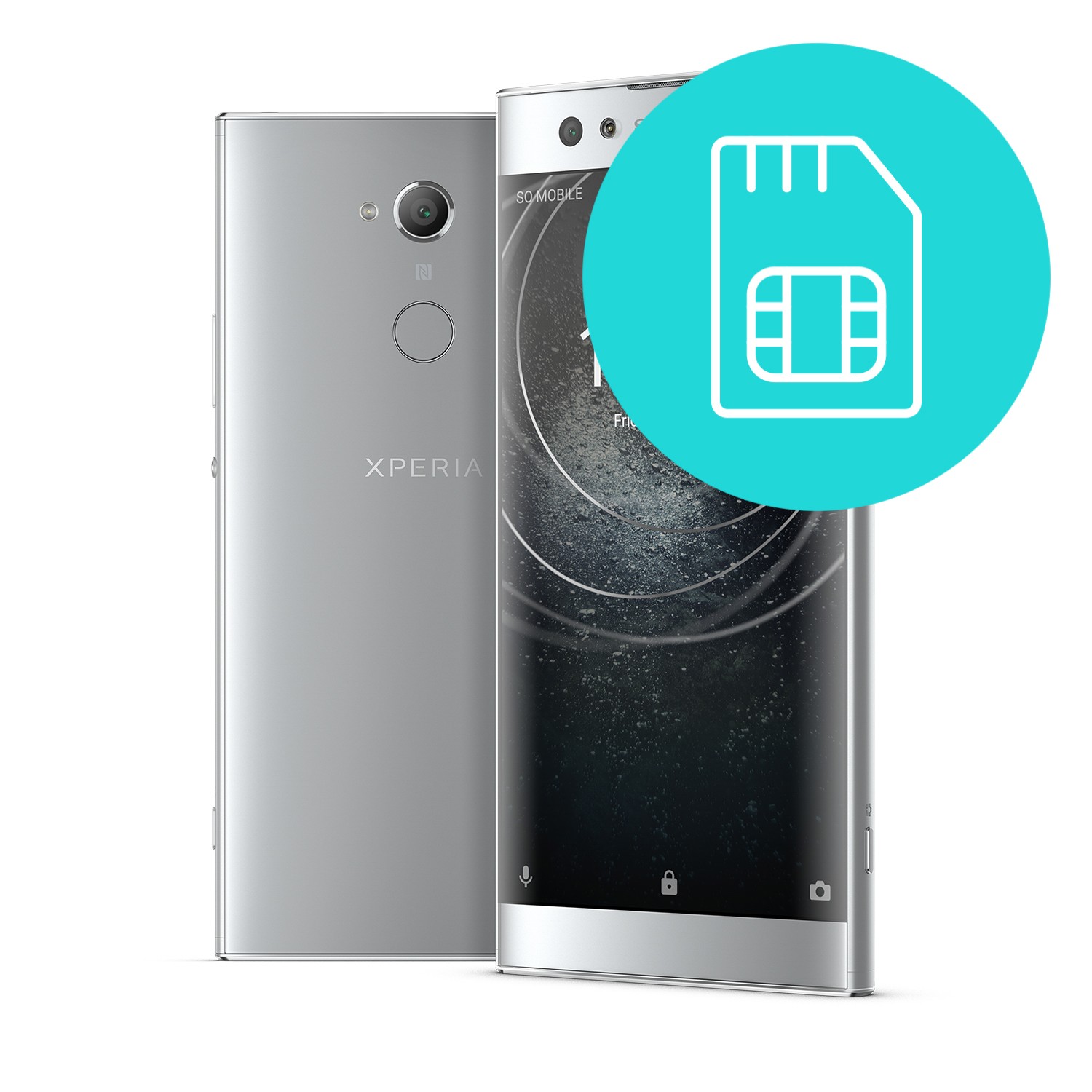 Servis reže za SIM kartico za Sony Xperia XA2 ULTRA