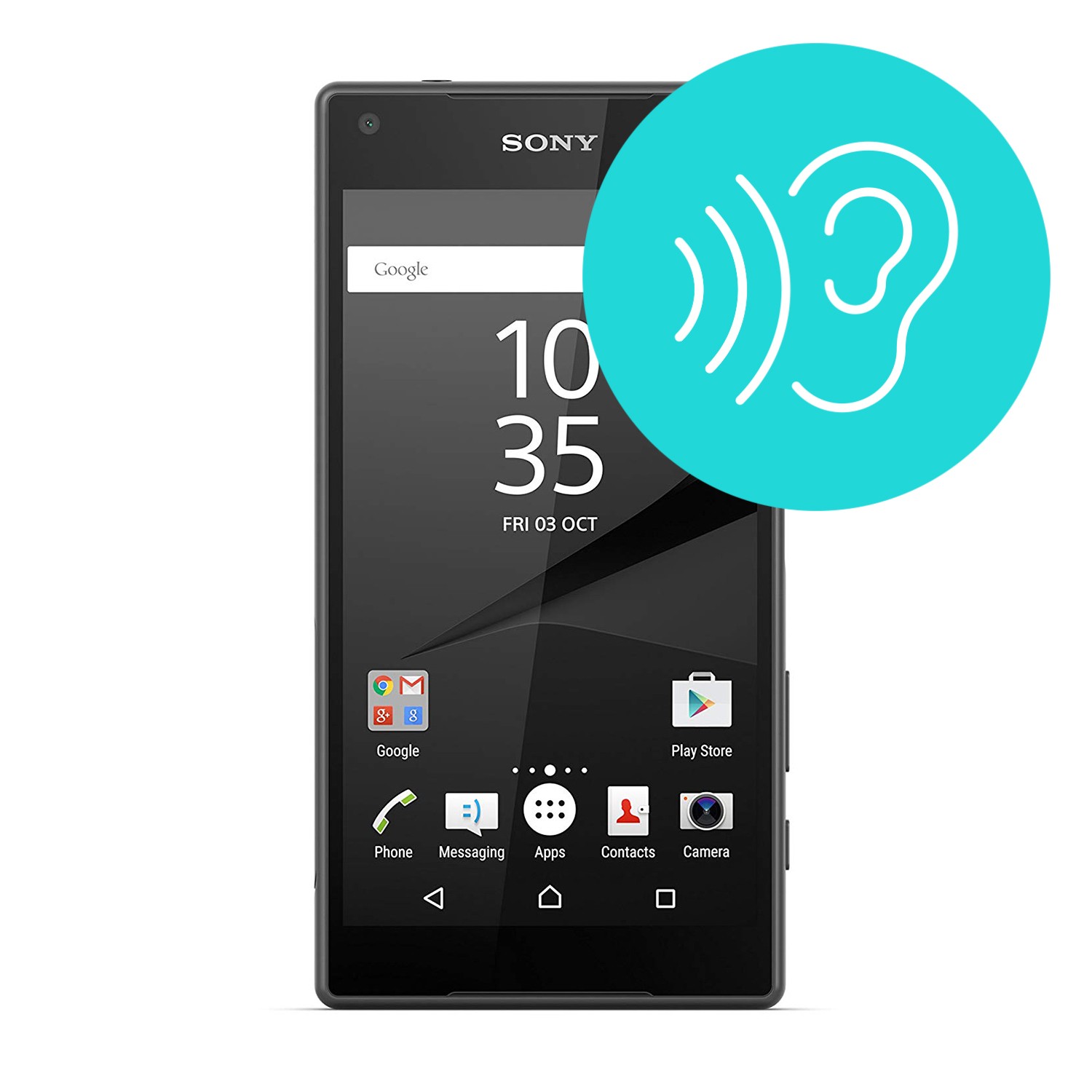 Servis zgornjega zvočnika za Sony Xperia Z5 Compact