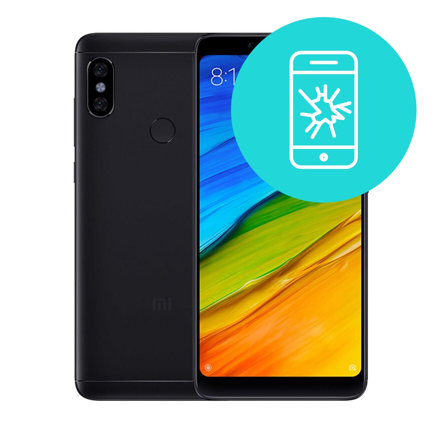 Menjava ekrana in stekla za Xiaomi Redmi Note 5