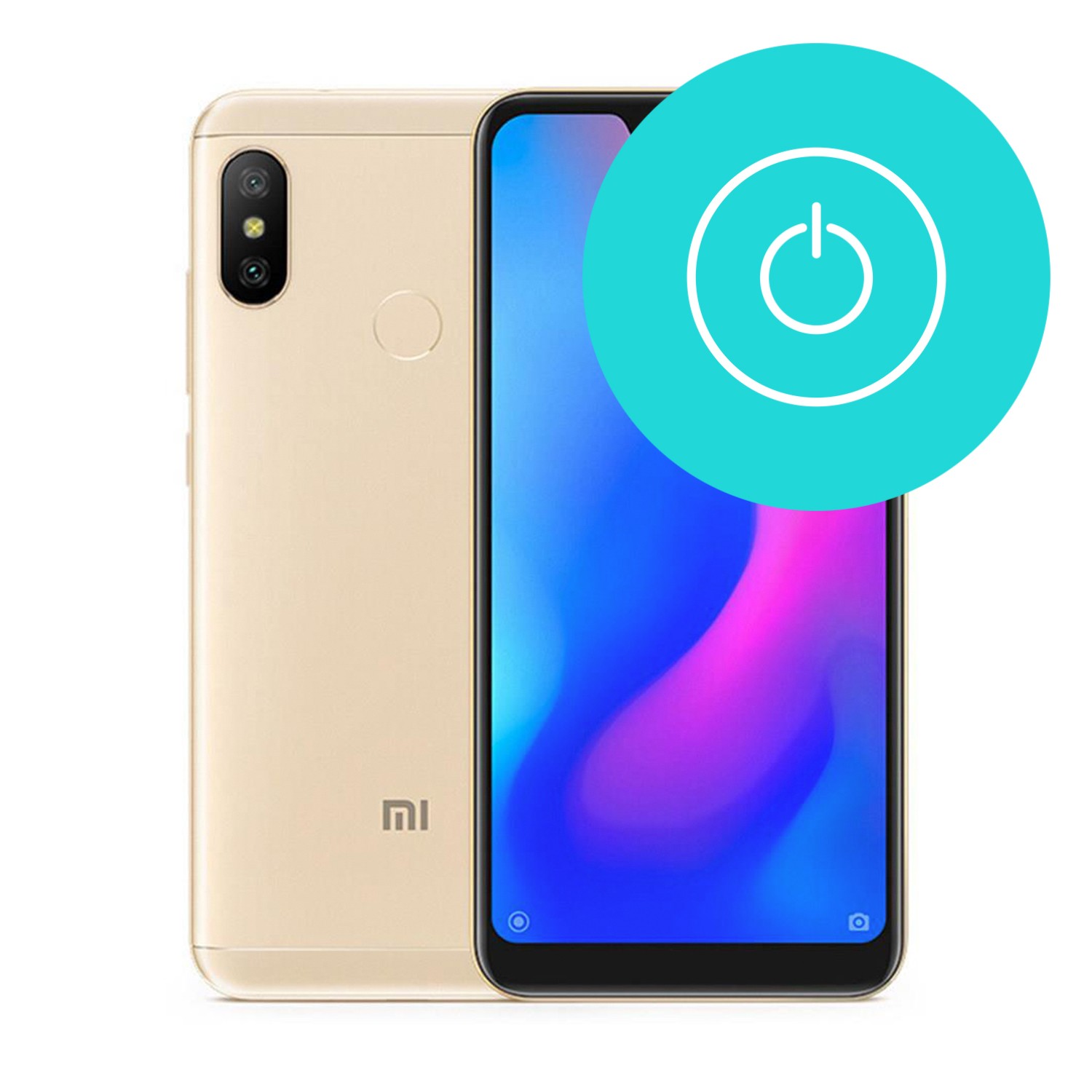 Servis tipke za vklop za Xiaomi Mi A2 Lite
