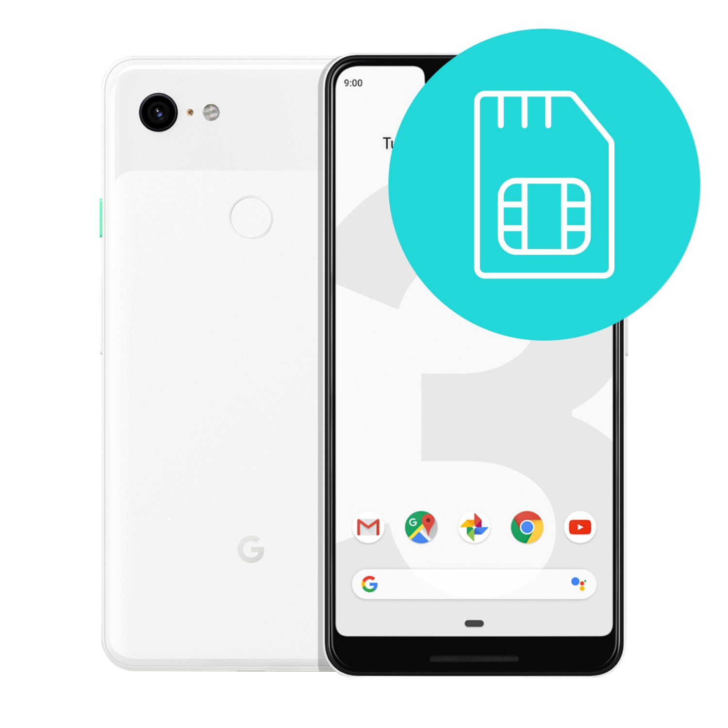 Servis reže za SIM kartico za LG Google Pixel 3 XL