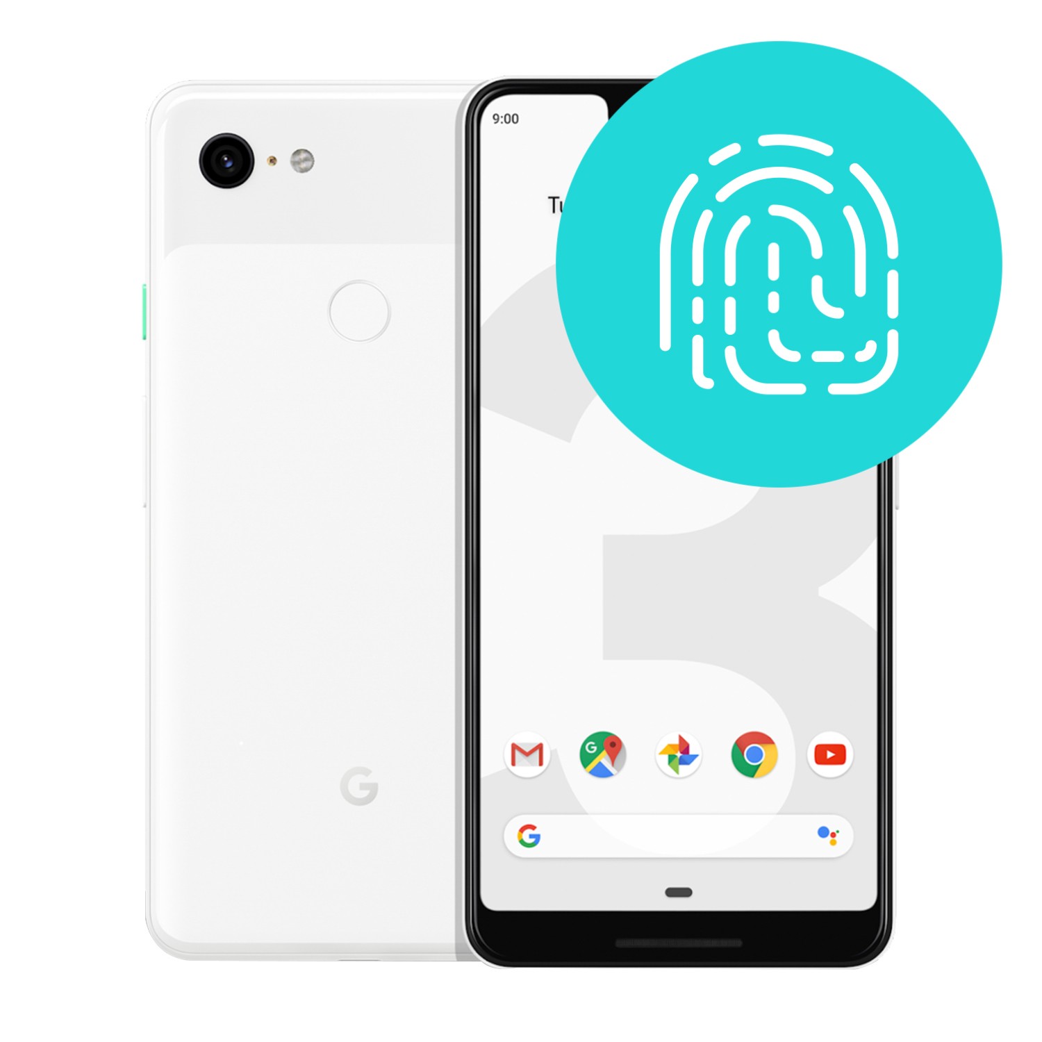 Servis senzorja prstnega odtisa za LG Google Pixel 3 XL