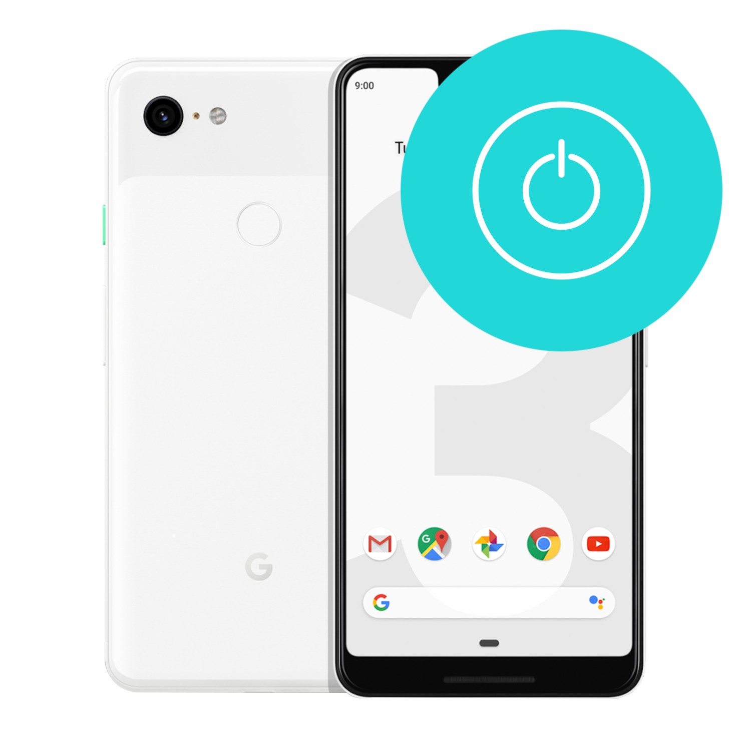 Servis tipke za vklop za LG Google Pixel 3 XL