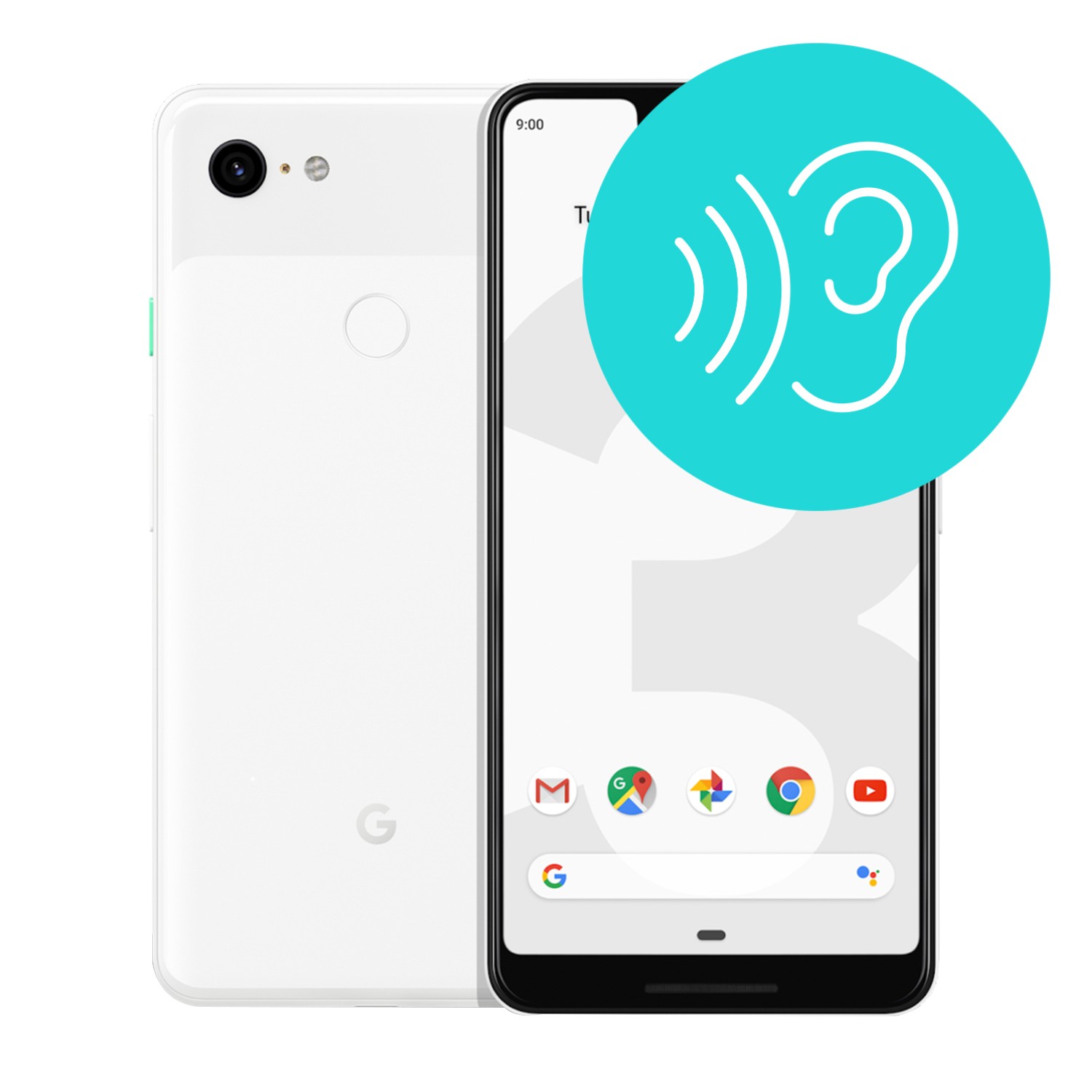 Servis zgornjega zvočnika za LG Google Pixel 3 XL