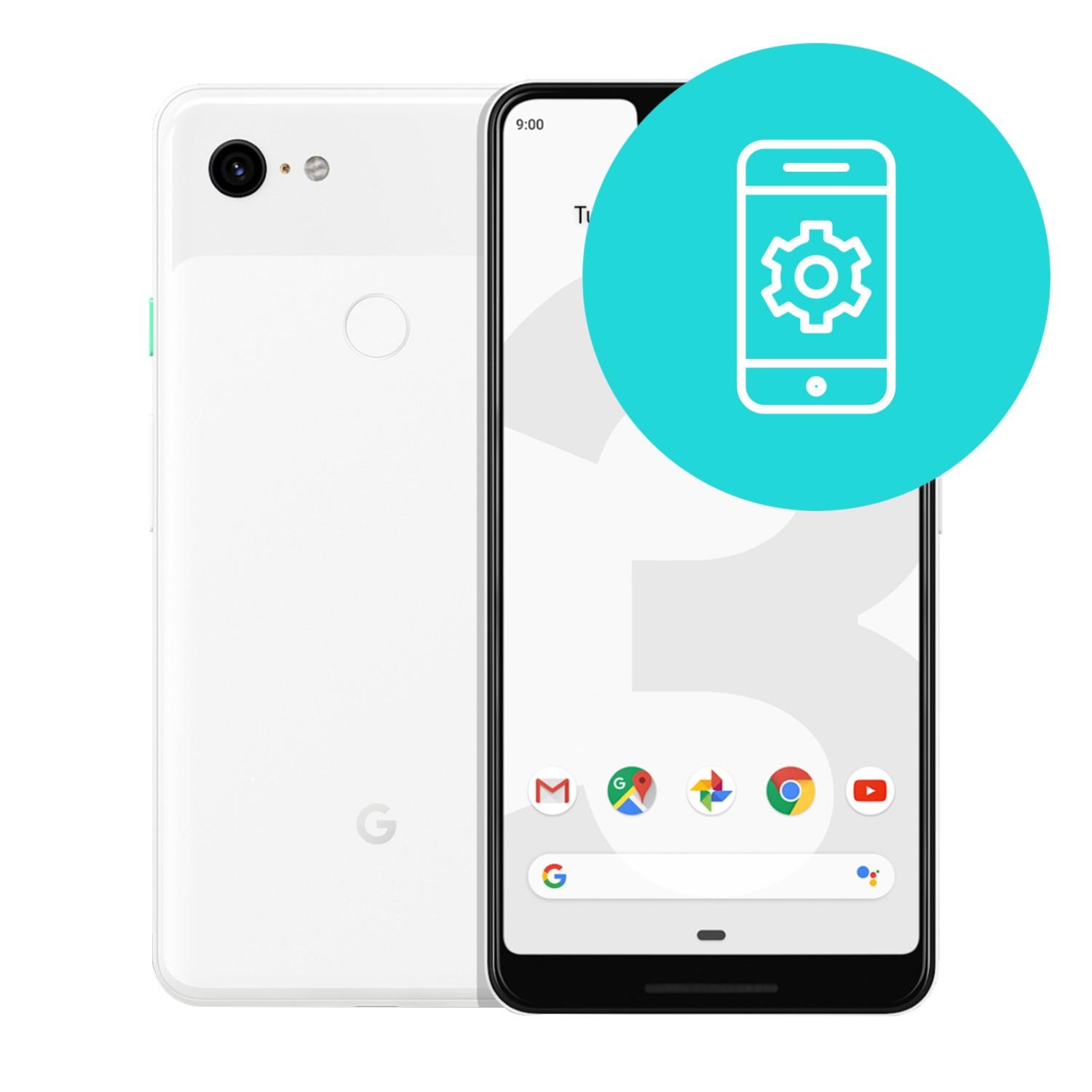 Sistemska ponastavitev za LG Google Pixel 3 XL