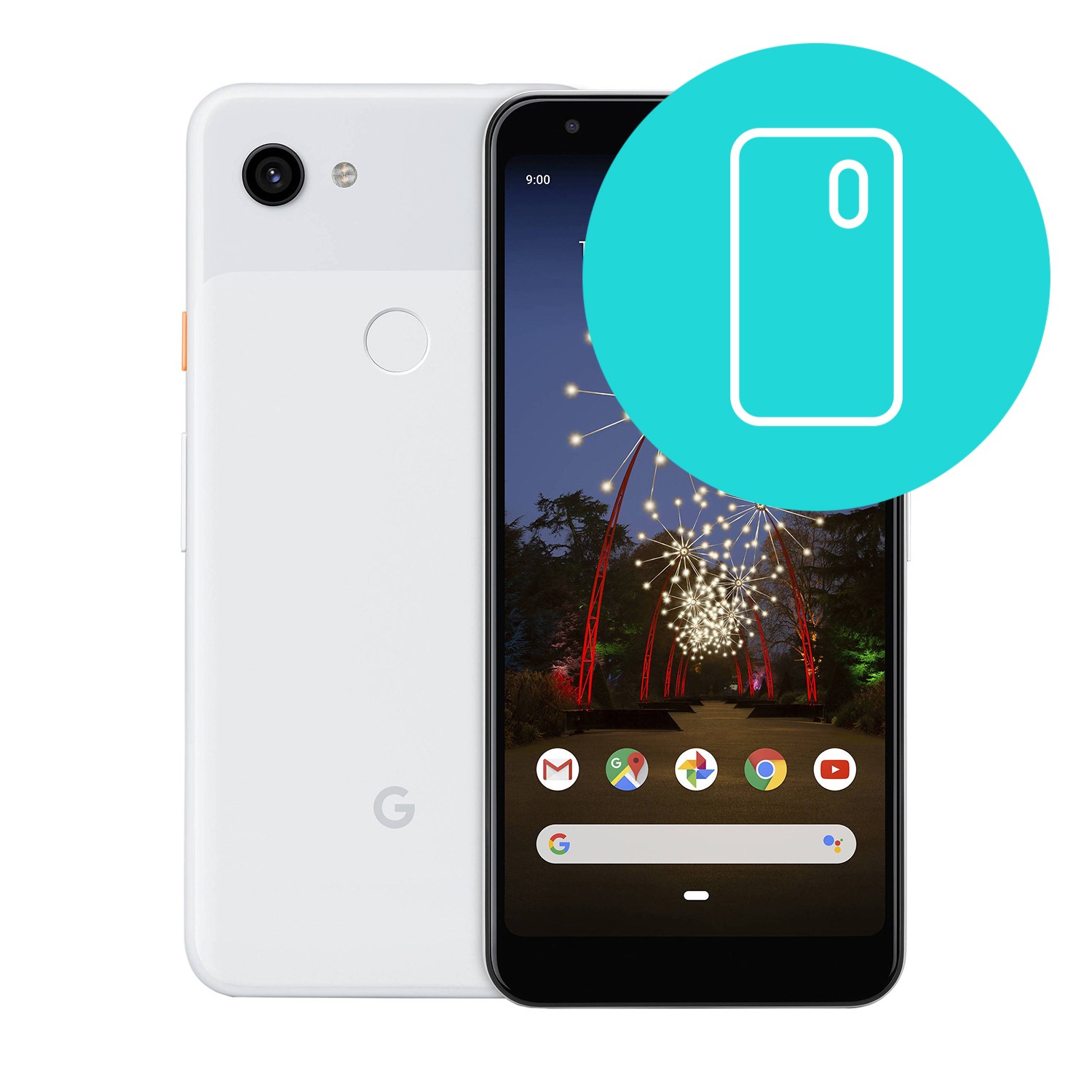 Menjava zadnjega pokrova za HTC Google Pixel