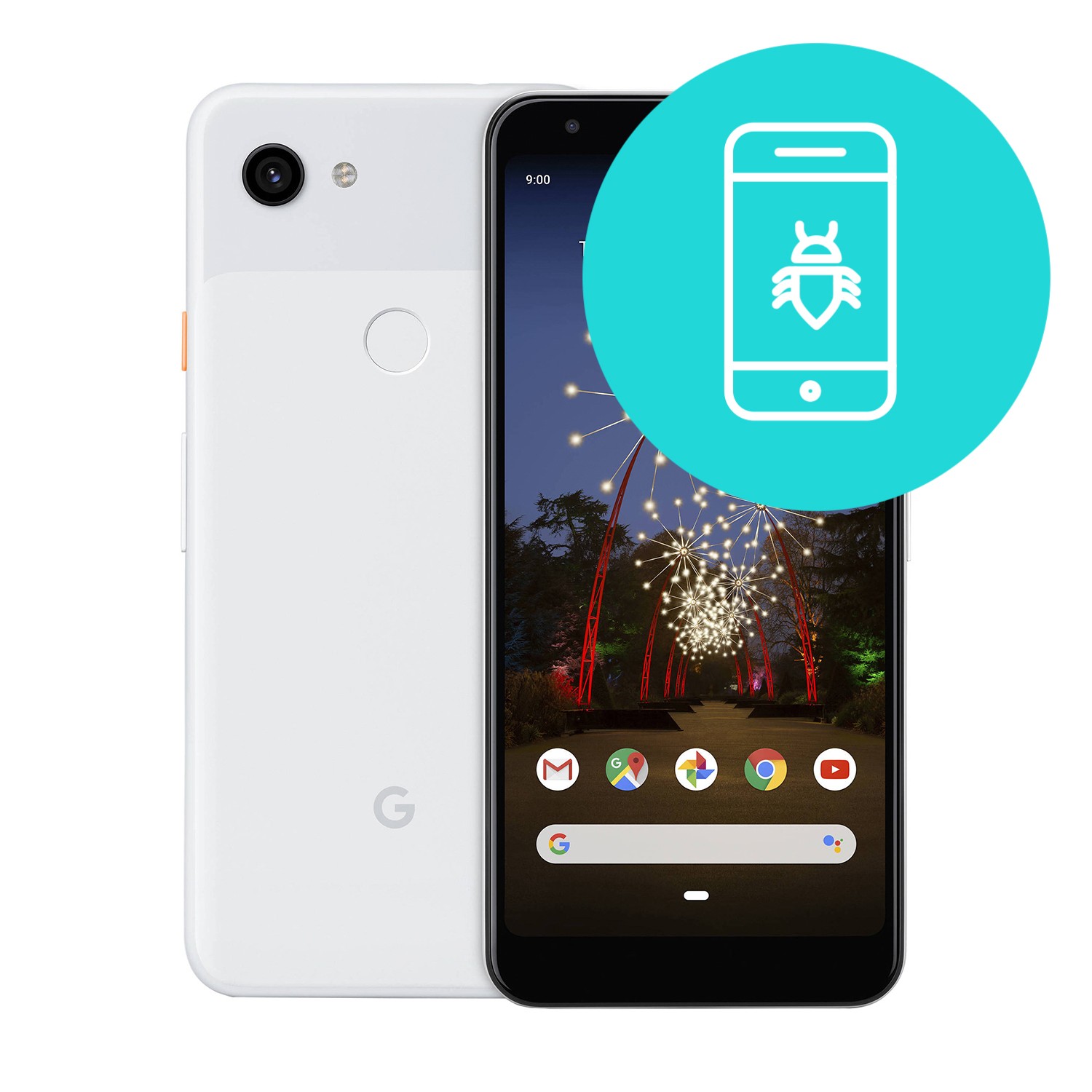 Odprava programskih napak za HTC Google Pixel