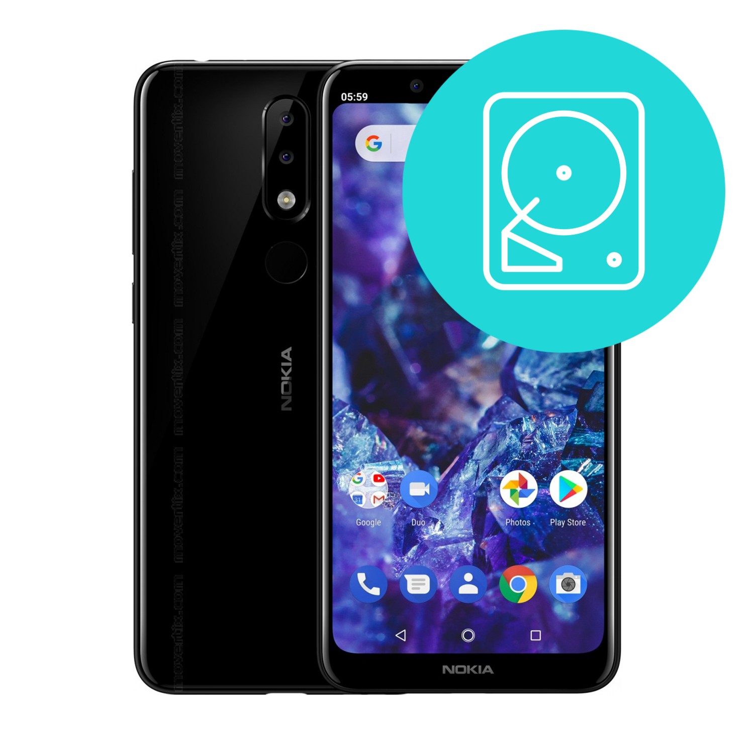 Povrnitev izbrisanih podatkov za Nokia 5.1 Plus