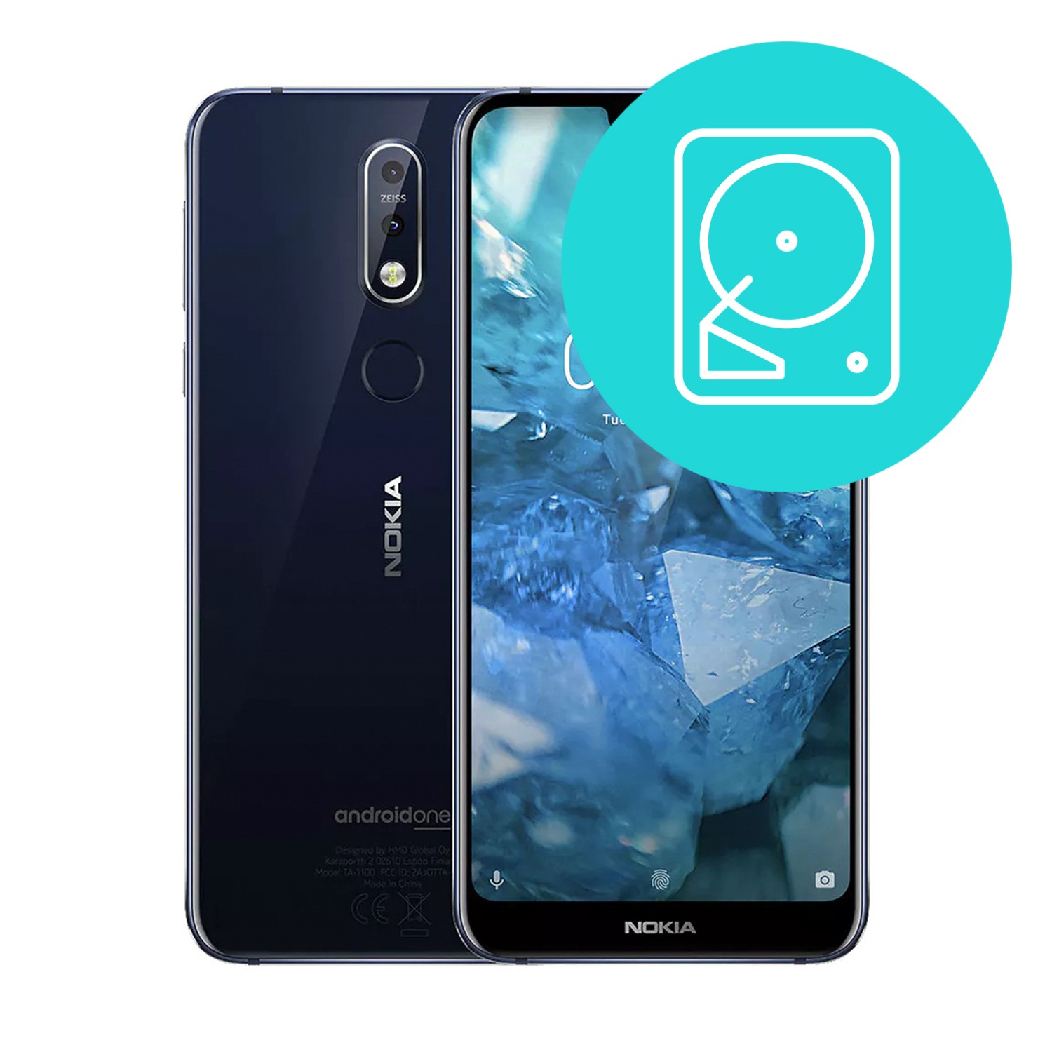 Povrnitev izbrisanih podatkov za Nokia 7.1