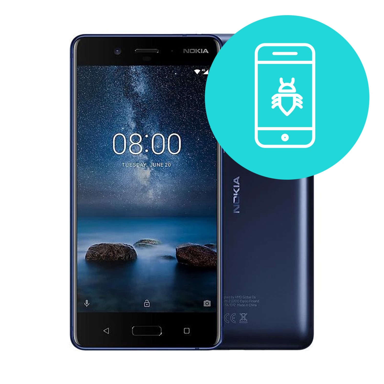 Odprava programskih napak za Nokia 8