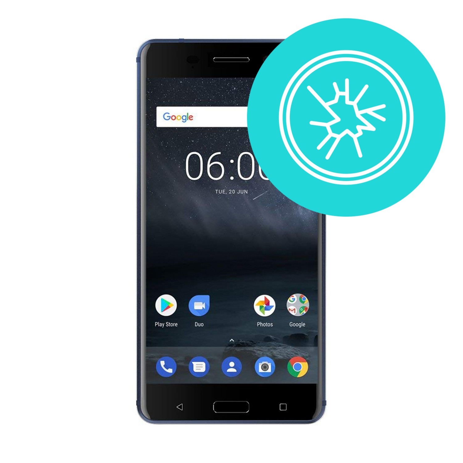 Servis stekla kamere za Nokia 6