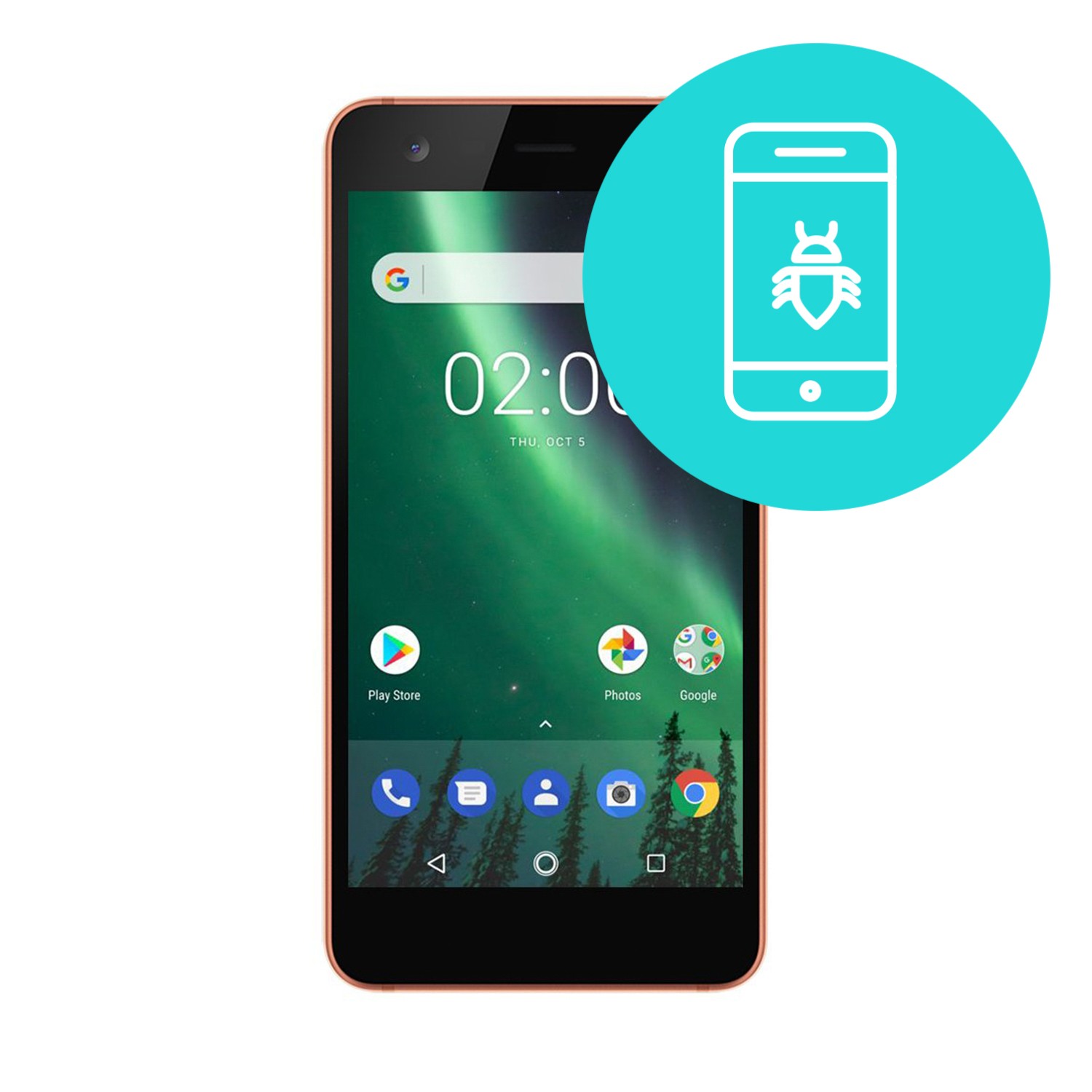 Odprava programskih napak za Nokia 2