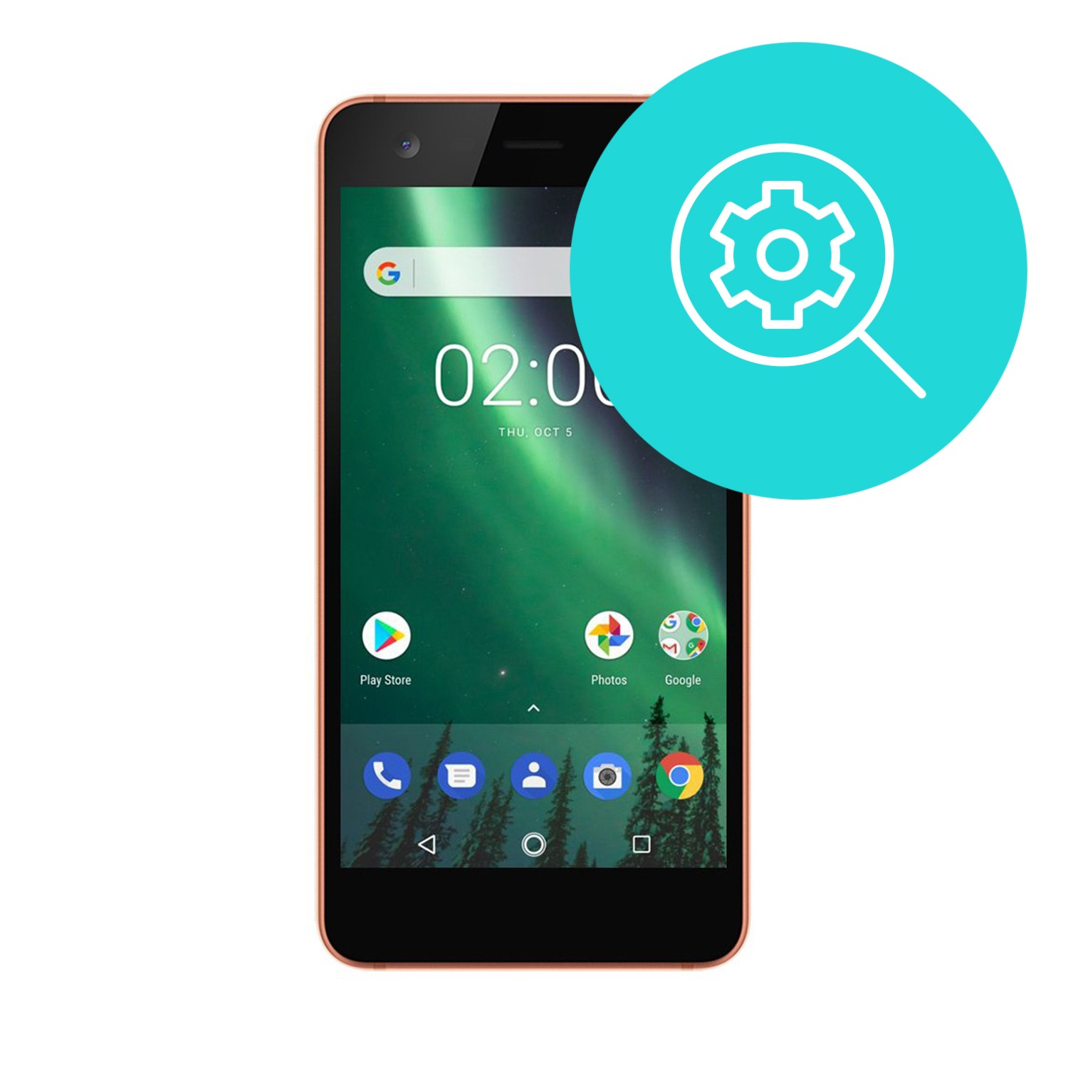 Prvi pregled (diagnostika) za Nokia 2