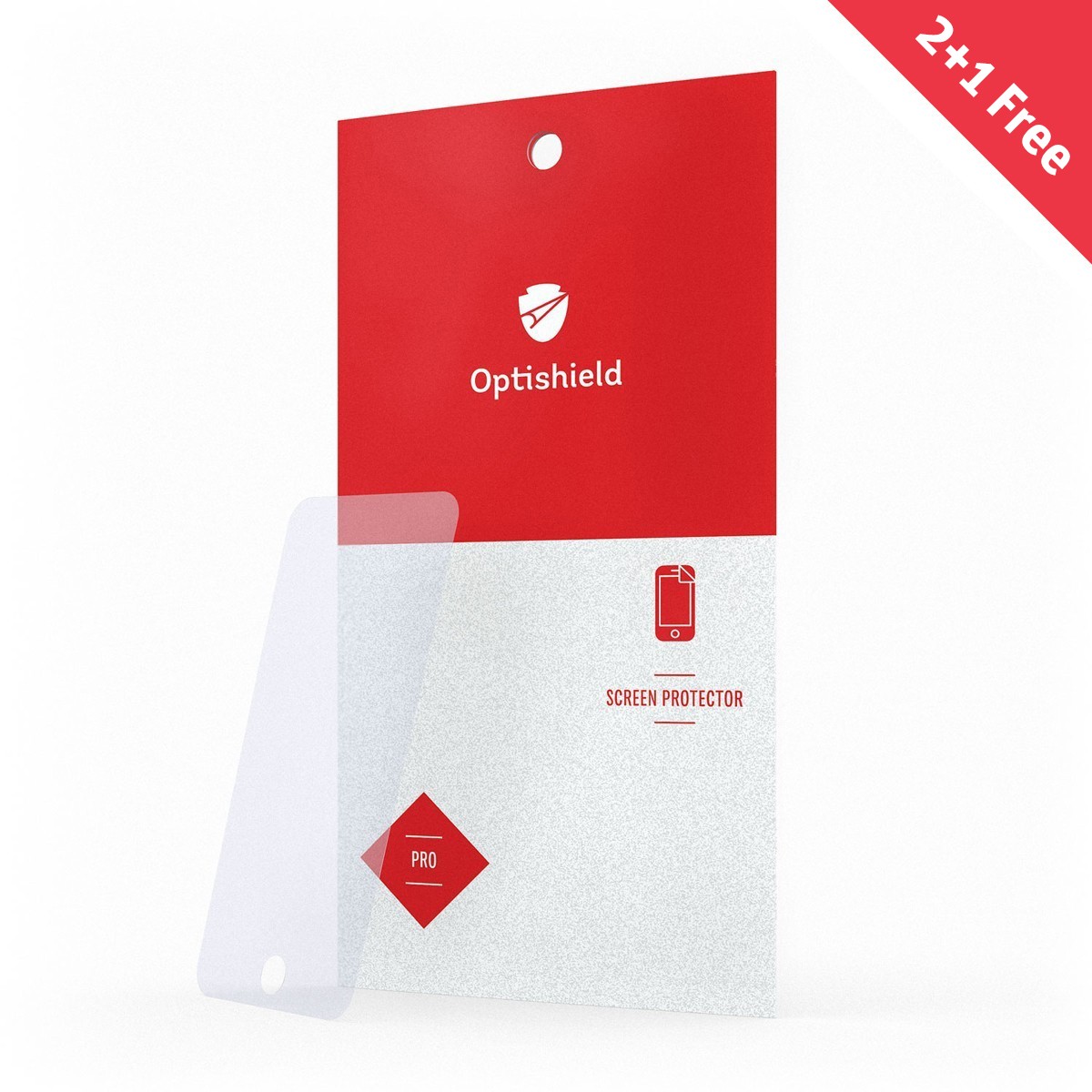 Optishield Pro 2+1 free visokokakovostna zaščitna folija za iPhone 4 / 4S