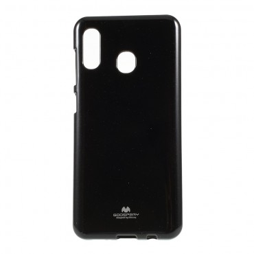 TPU gel ovitek Goospery "iJelly Case" za Samsung Galaxy A30 / Galaxy A20 - črn