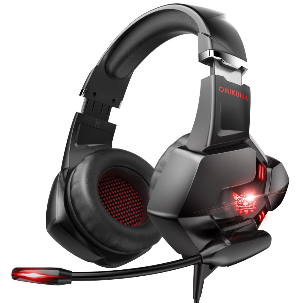 Gaming Over-Ear slušalke "K12" - črne