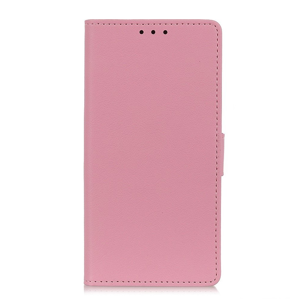 Eleganten etui "Litchi" za Huawei Honor 9X - roza